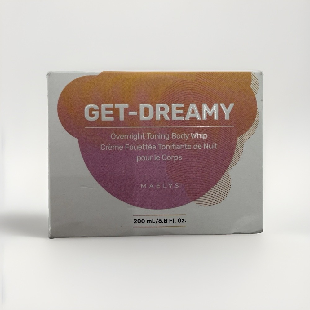 MAËLYS GET-DREAMY Overnight Toning Body Whip 6.8 oz 200mL New Sealed NIB